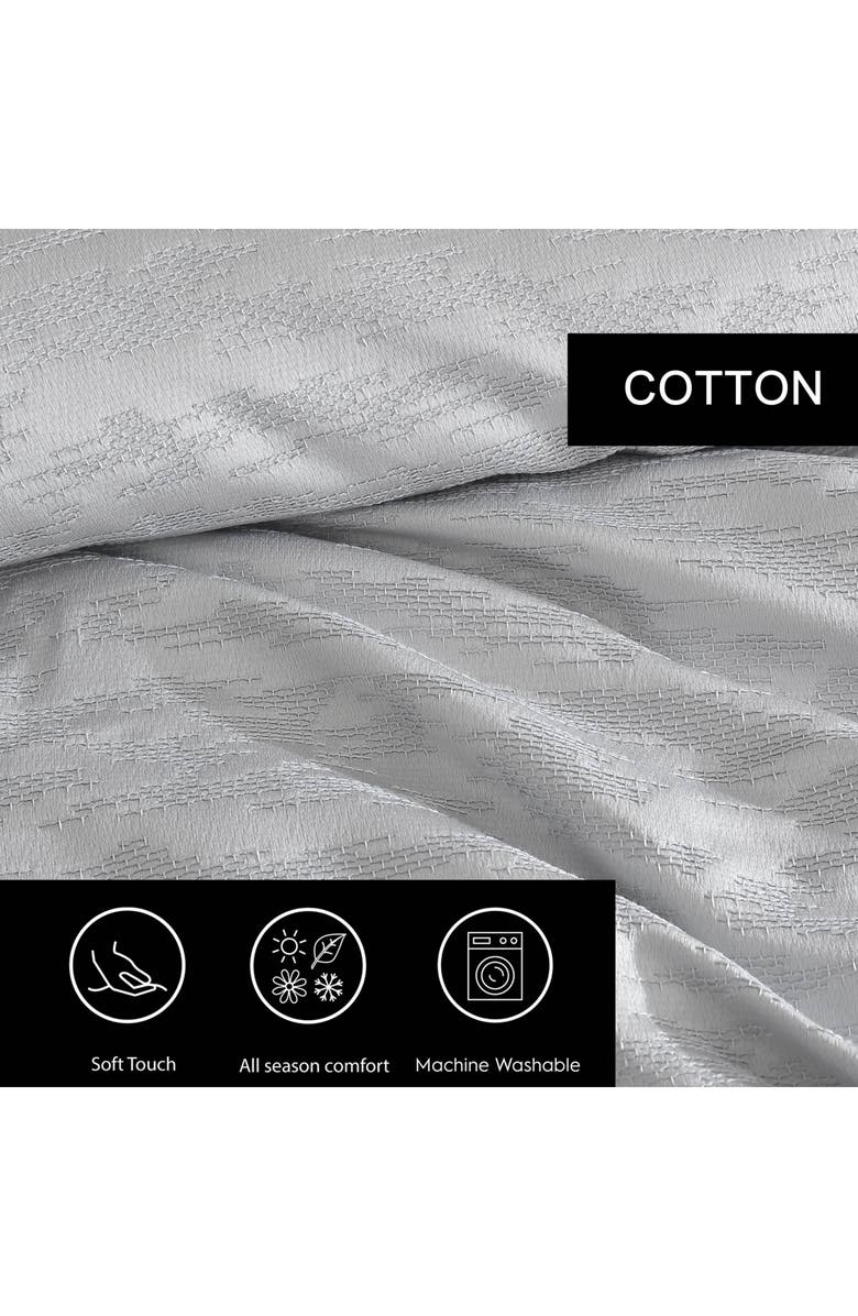 Vera Wang Illusion Bedding Set, Alternate, color, Silver Grey