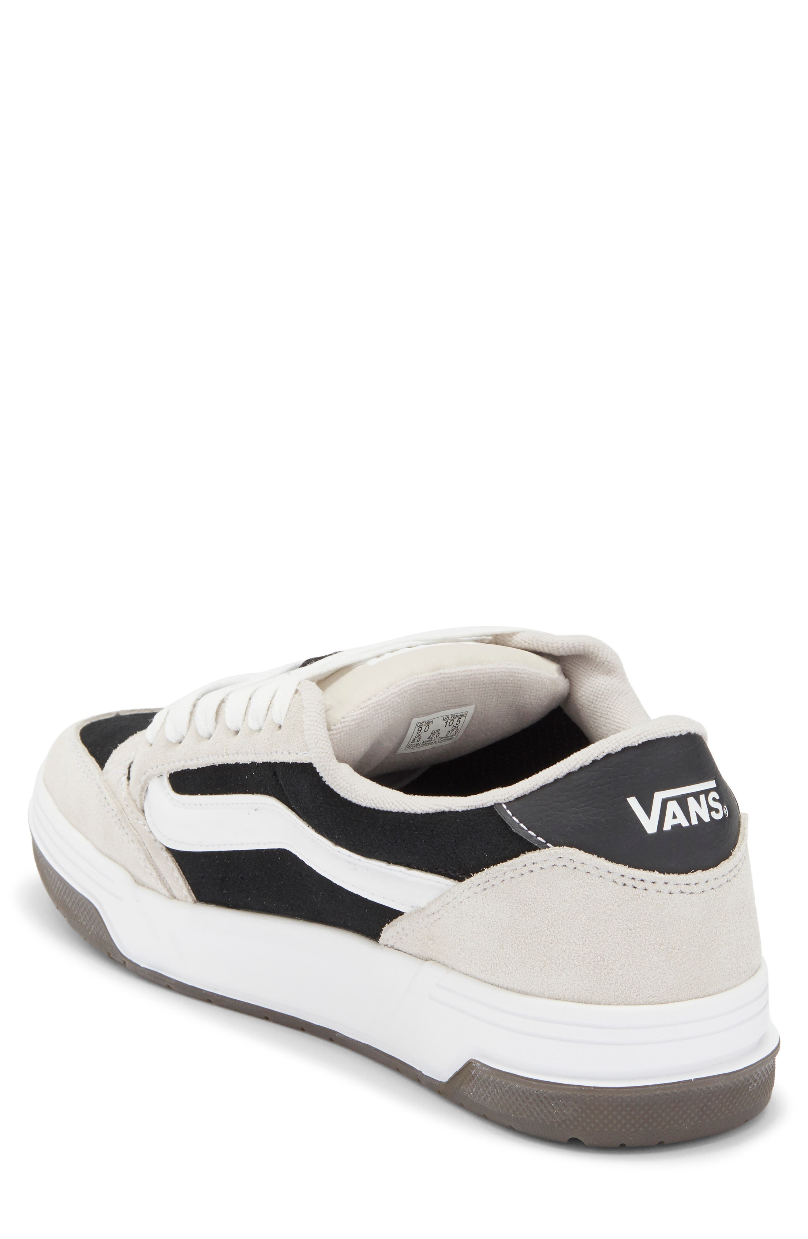 Hylane Sneaker, Alternate, color, WHITE/BLACK