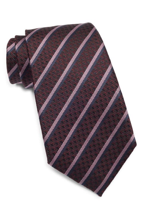 Stripe Silk Tie