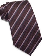 ZEGNA TIES Stripe Silk Tie