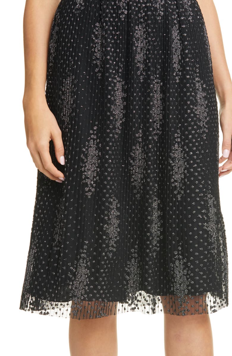 BOSS Velyssa Metallic Detail Skirt, Alternate, color, 