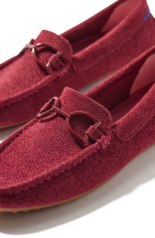Rothys Rothy's The Revelvet Double Bit Driver In Red