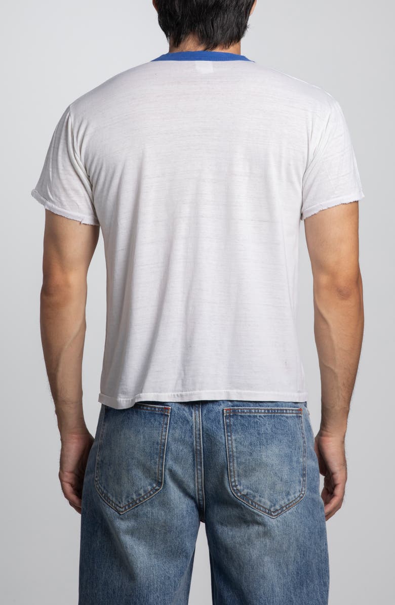 Elwood Vintage BTW Girls Varsity Graphic T-Shirt, Alternate, color, White/ Blue