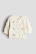 H&M Pointelle-knit Cardigan