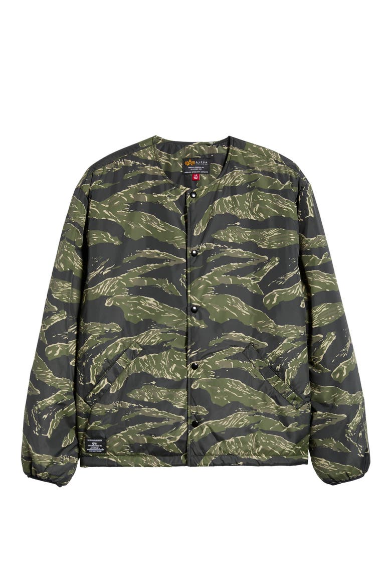 Reed Relaxed Fit Liner Jacket, Alternate, color, TIGER CAMO