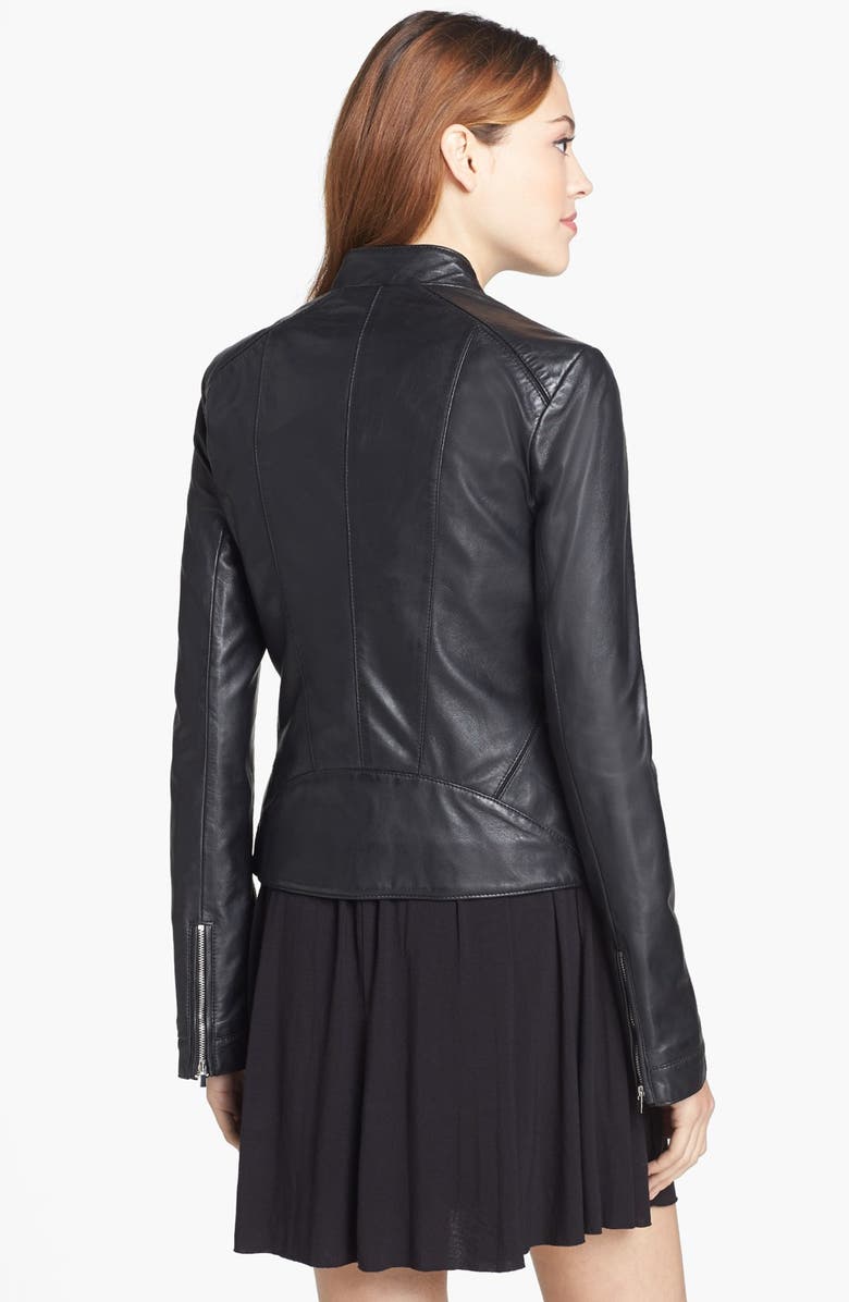 LAMARQUE Leather Jacket, Alternate, color, 
