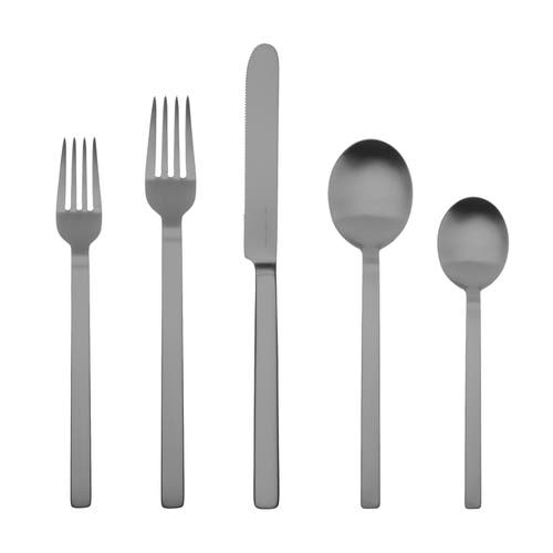 Mepra Stile By Pininfarina Flatware Set In Gray