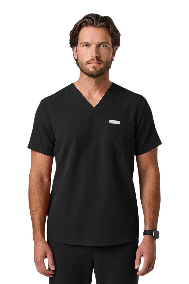 UltraLAST Essential Performance Men's 5-Pocket Scrub Set, Alternate, color, Black