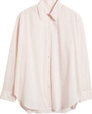 CISSA Oversize Cotton Button-Up Shirt