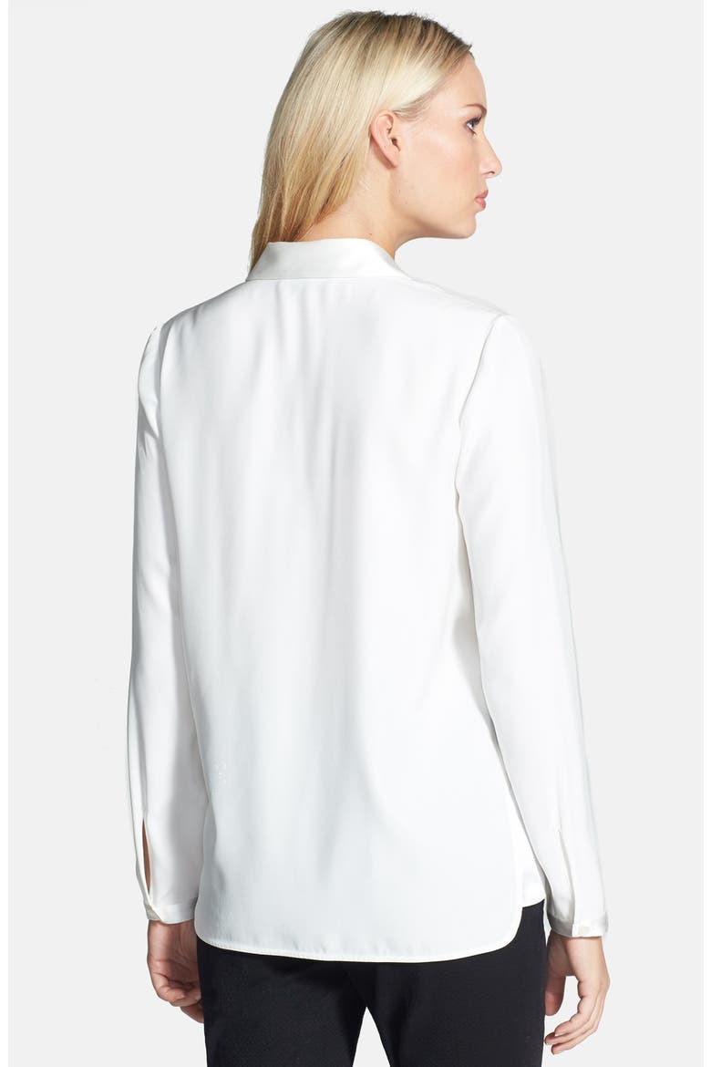 'Kenzie' Silk Blouse, Alternate, color, CLOUD