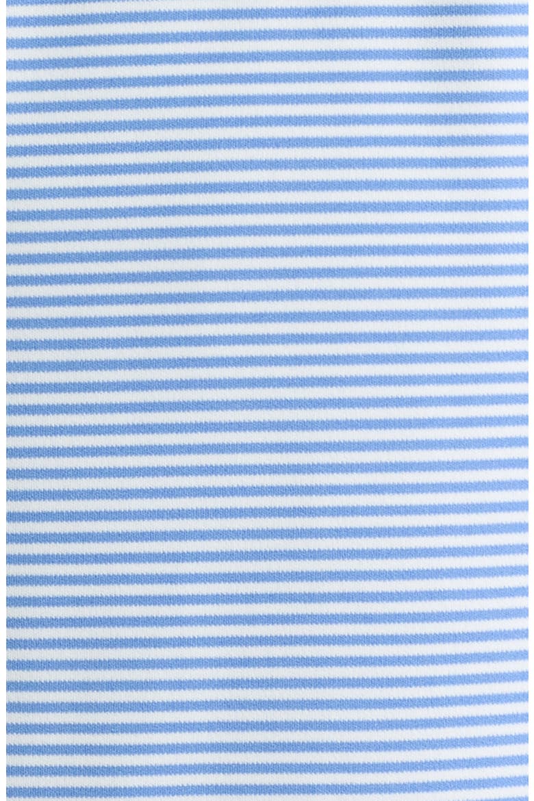 Featherweight Market Stripe Long Sleeve Performance Polo, Alternate, color, HYPER BLUE