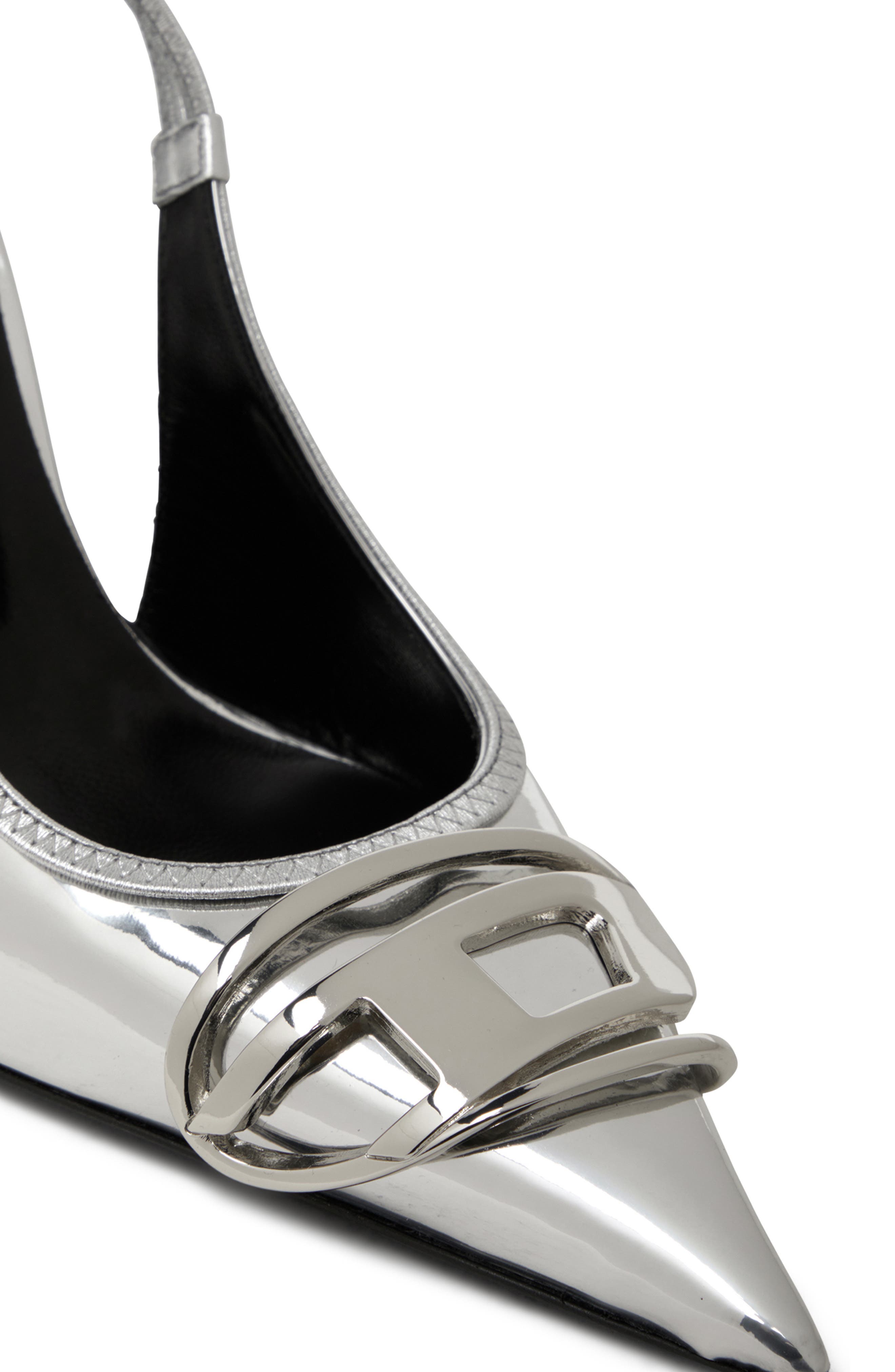 DIESEL<sup>®</sup> Oval D Metallic Slingback Pump, Alternate, color, 