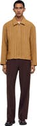 SANDRO Woven raffia jacket