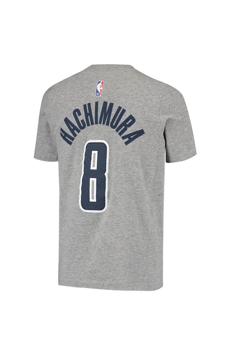 Nike Youth Nike Rui Hachimura Heather Gray Washington Wizards 2020 City Edition Name & Number T-Shirt, Alternate, color, 