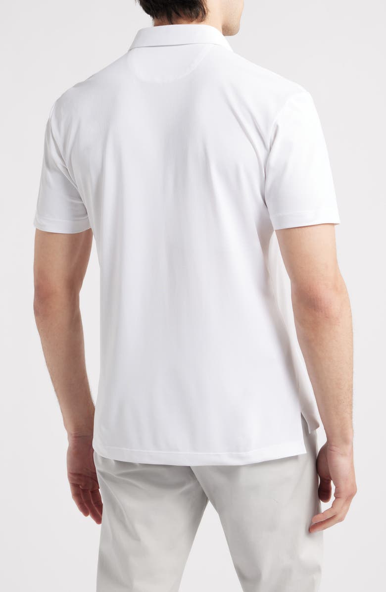 johnnie-O Stevie Performance Polo, Alternate, color, White