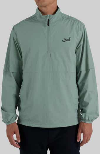 Bad Elements Water Repellent Quarter Zip Windbreaker