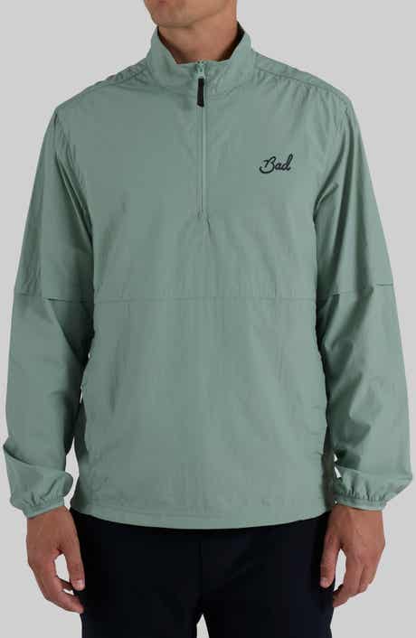 Bad Elements Water Repellent Quarter Zip Windbreaker