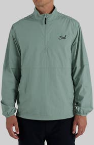 Bad Birdie Bad Elements Water Repellent Quarter Zip Windbreaker