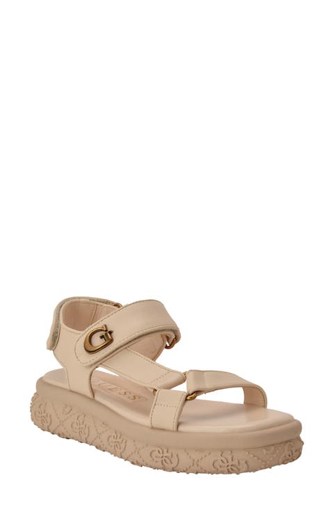 Lanara Ankle Strap Platform Sandal (Women)