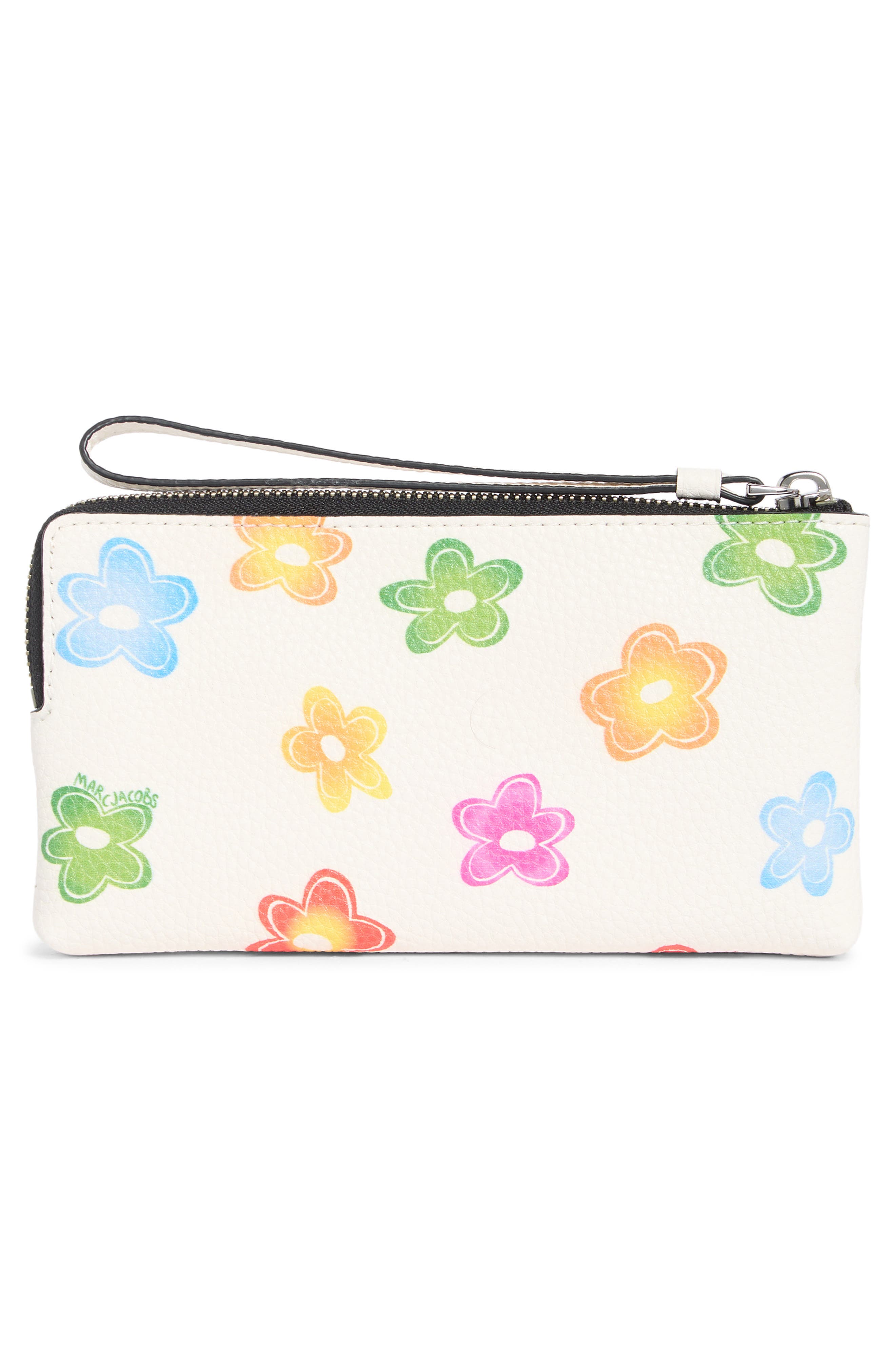 Wristlet Pouch, Alternate, color, WHITE MULTI