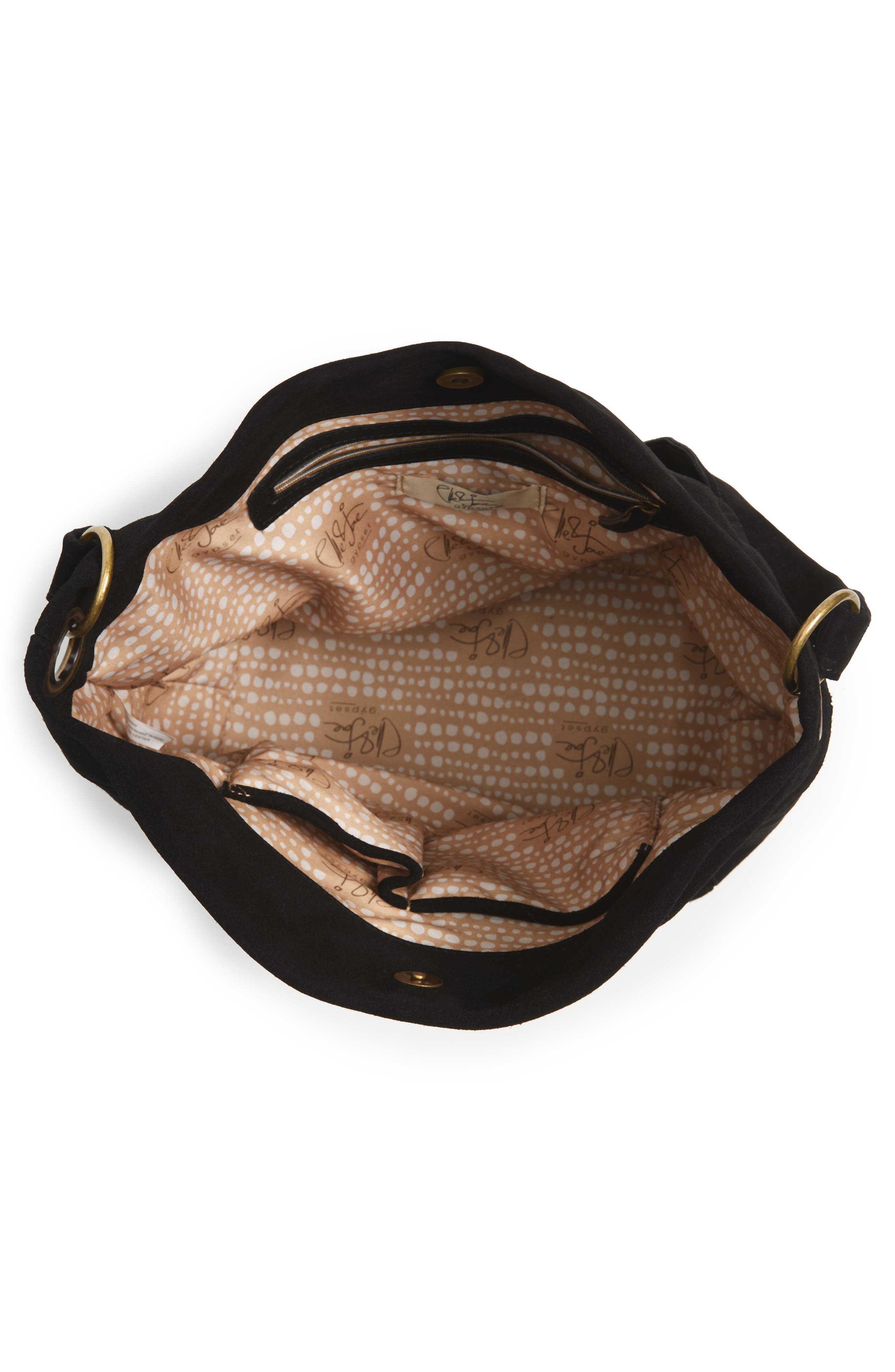 Elle & Jae Gypset Elle & Jae Wildleder Suede Hobo, Alternate, color, 