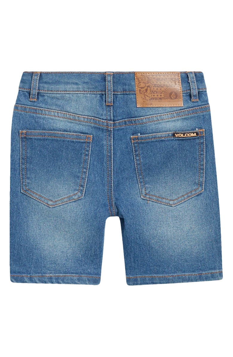 Volcom Kids' Raglan T-Shirt & Denim Shorts, Alternate, color,