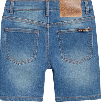 Kids' Raglan T-Shirt & Denim Shorts