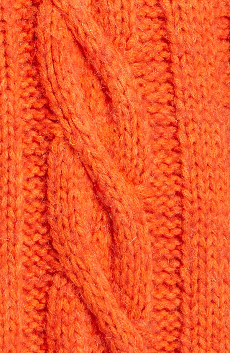 FARM Rio Pompom & Fringe Belted Cardigan, Alternate, color, 