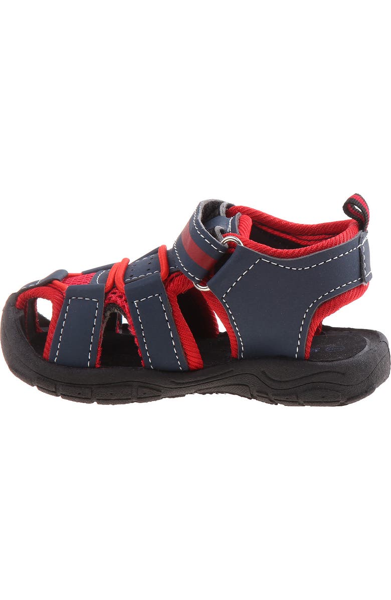 RUGGED BEAR Closed Toe Sport Sandal, Alternate, color,