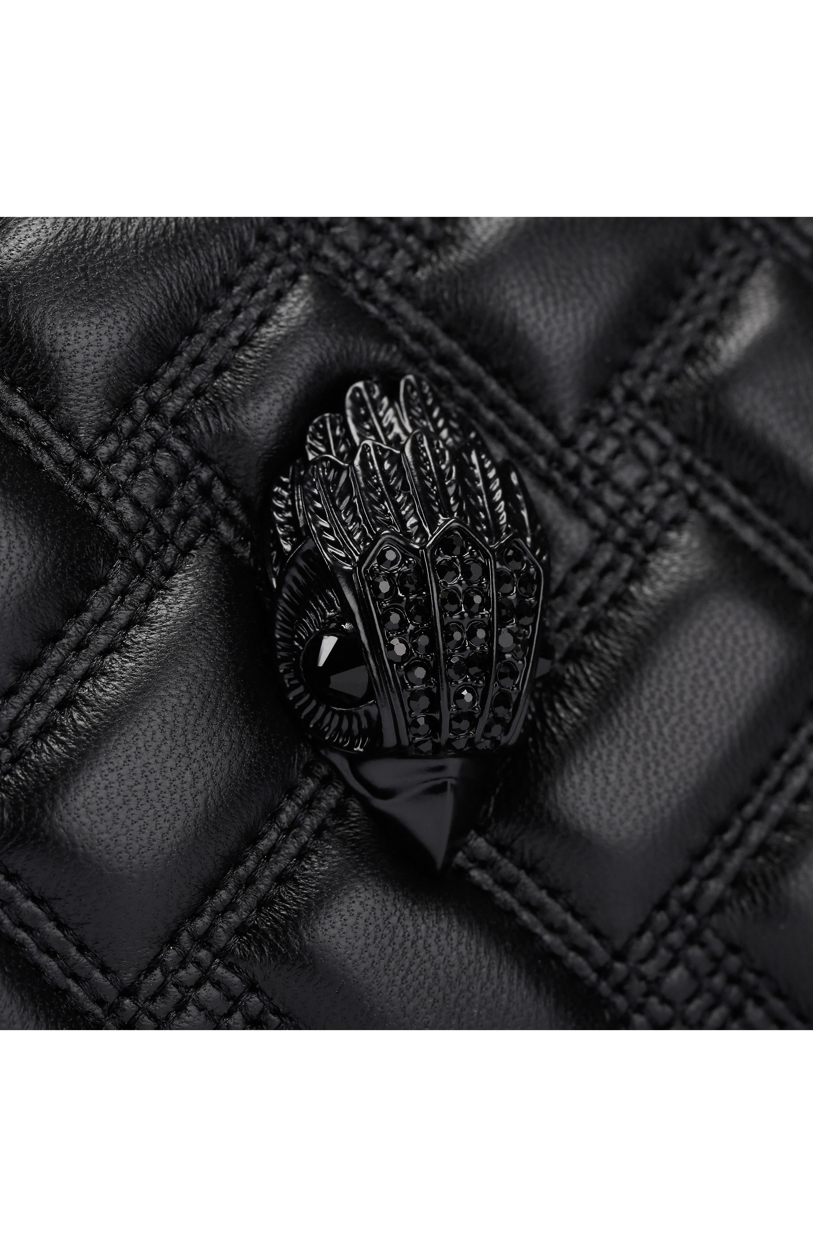 Kurt Geiger London Kensington Quilted Shoulder Bag, Alternate, color, Black