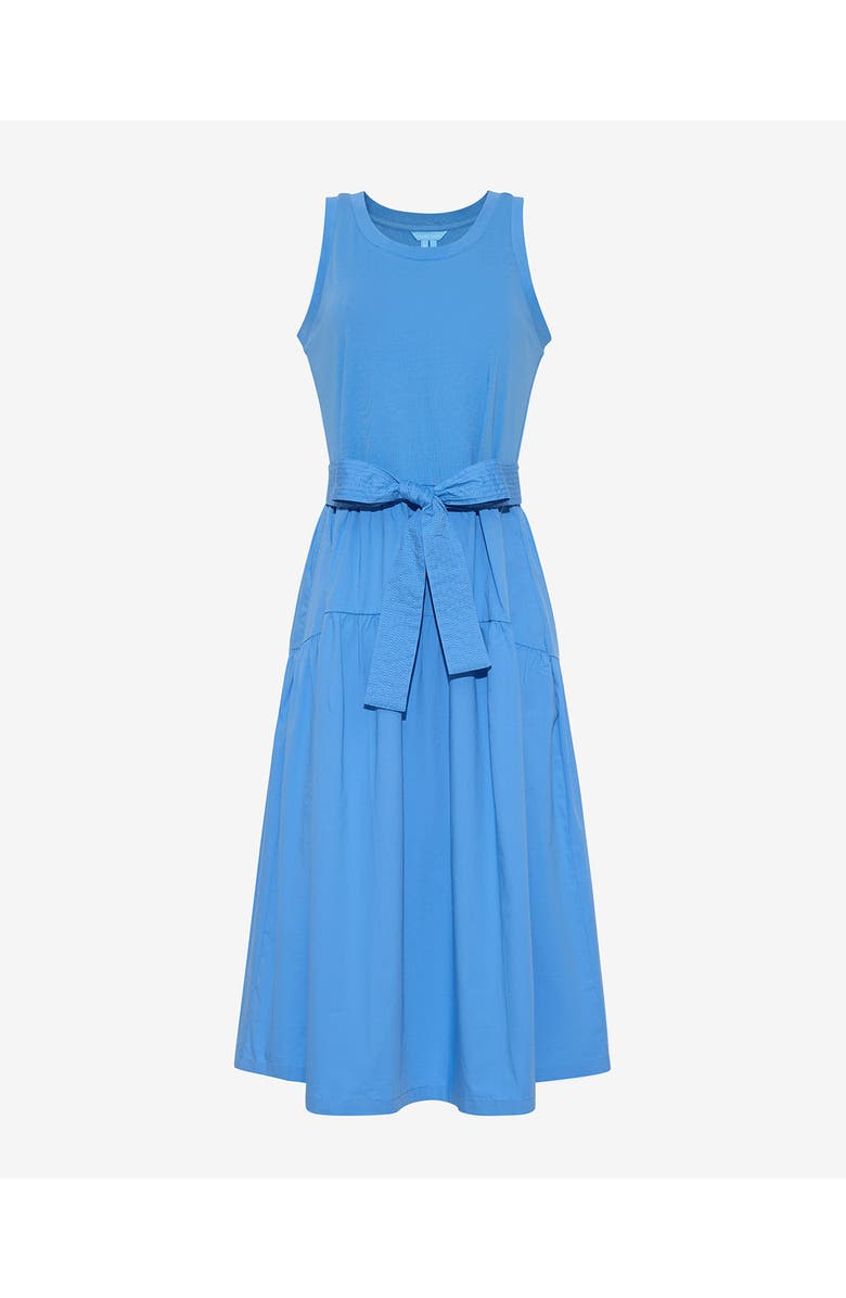 Draper James Lila Mixed Media Midi Dress, Main, color, 