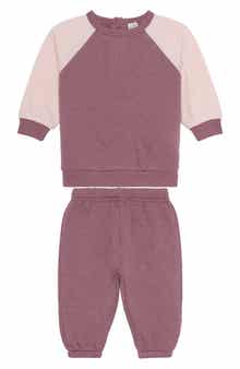 PL Baby by Petit Lem Quilted Top & Joggers Set