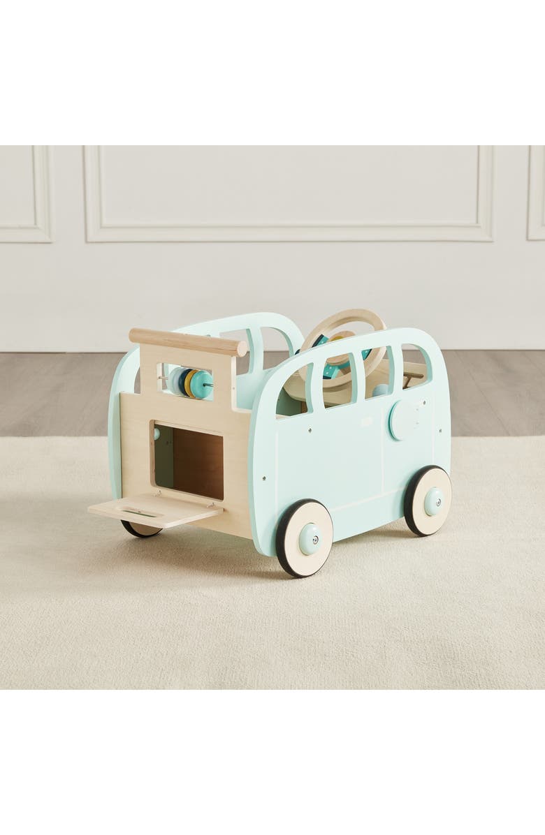 Wonder & Wise Ride & Stride Push Toy & Scooter, Alternate, color, Blue