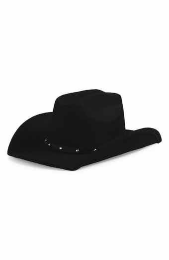 Studded Trim Cowboy Hat