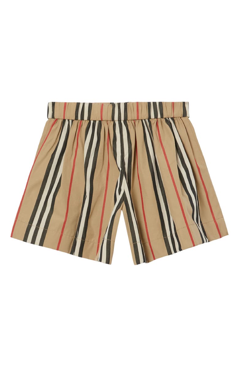 Burberry Tamara Icon Stripe Sailor Shorts, Alternate, color, 