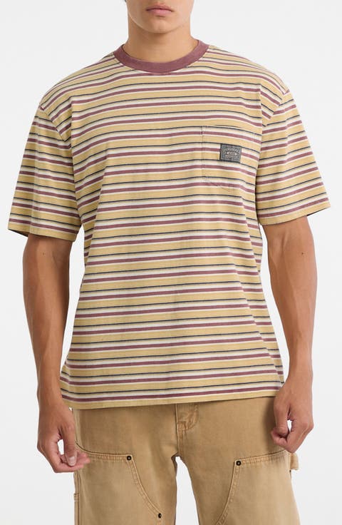 Stripe Pocket T-Shirt