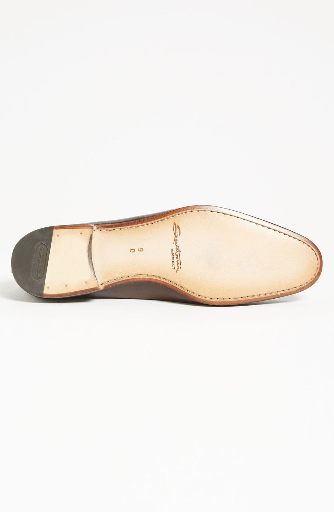 'Tristan' Penny Loafer, Alternate, color, DARK BROWN CALF