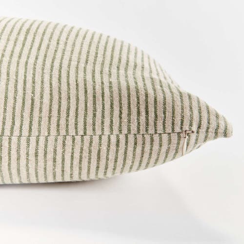 Napa Home & Garden Otis Pinstripe Lumbar Pillow In Neutral