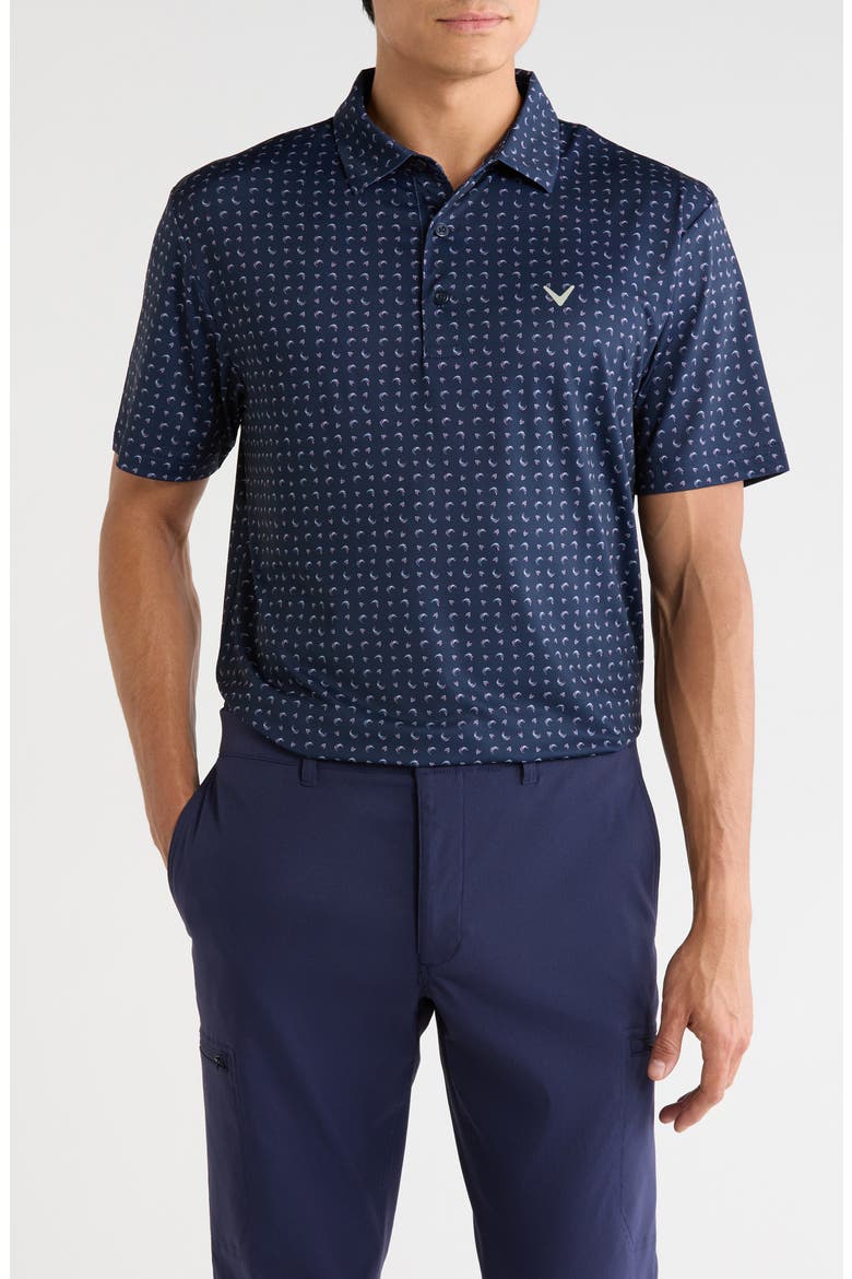 Polo Top, Main, color, PEACOAT
