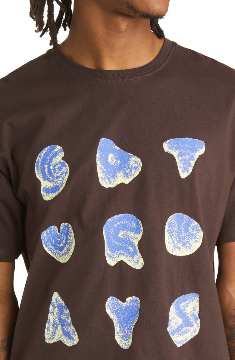 Saturdays NYC Stone Forms Graphic Tee, Alternate, color,