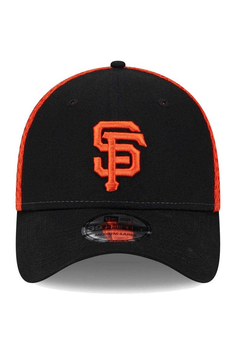 Men's New Era Black San Francisco Giants Team Neo 39THIRTY Flex Hat, Alternate, color, Black