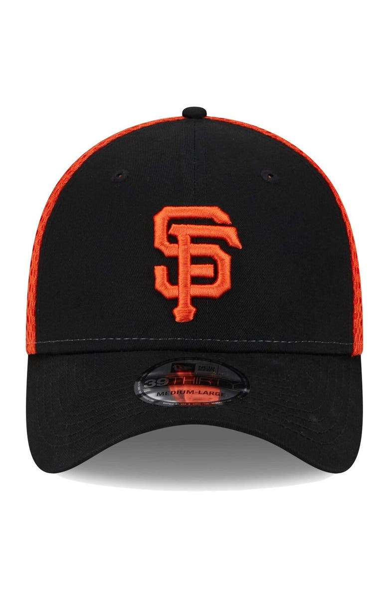New Era Men's New Era Black San Francisco Giants Team Neo 39THIRTY Flex Hat, Alternate, color, Black
