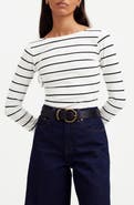 Madewell Scoop Back Long Sleeve Top