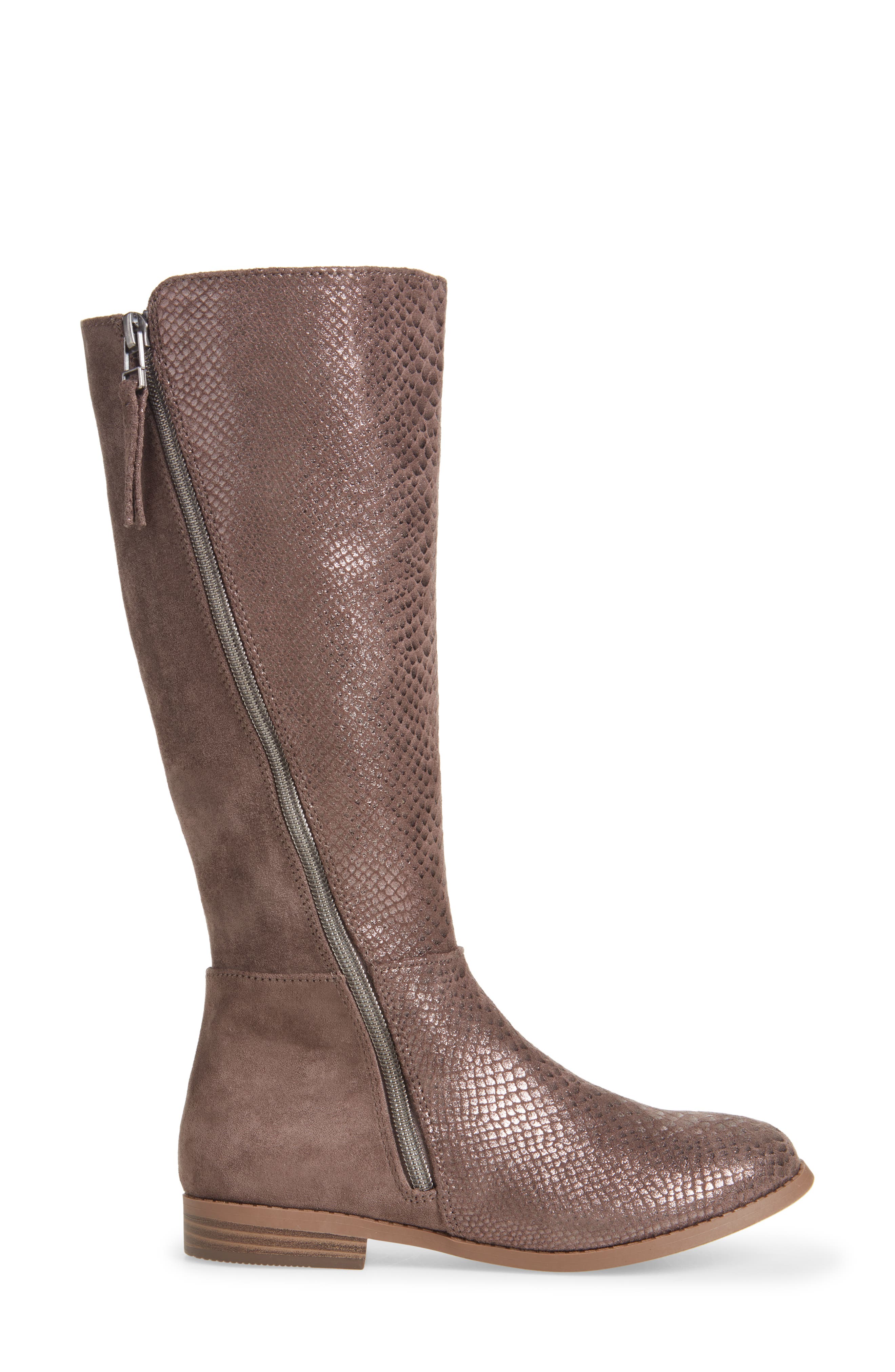 JLane Double Zip Boot, Alternate, color, TAUPE