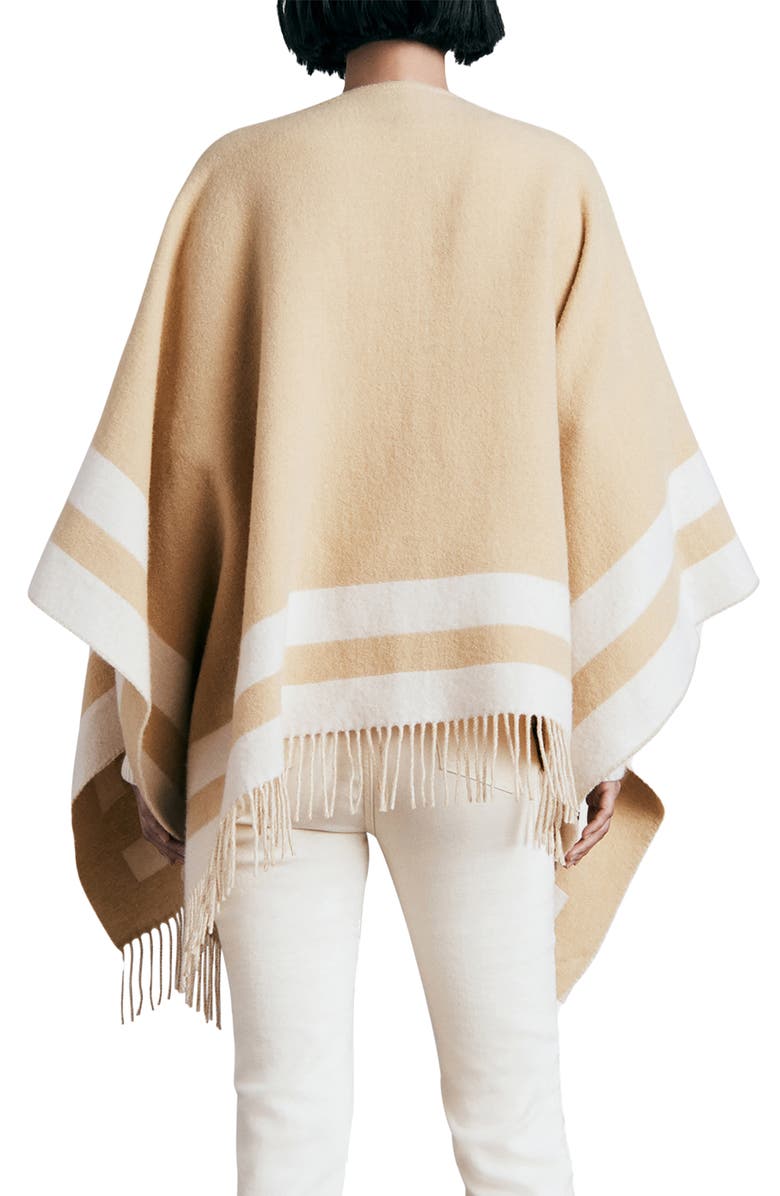 rag & bone Highlands Reversible Poncho, Alternate, color, 