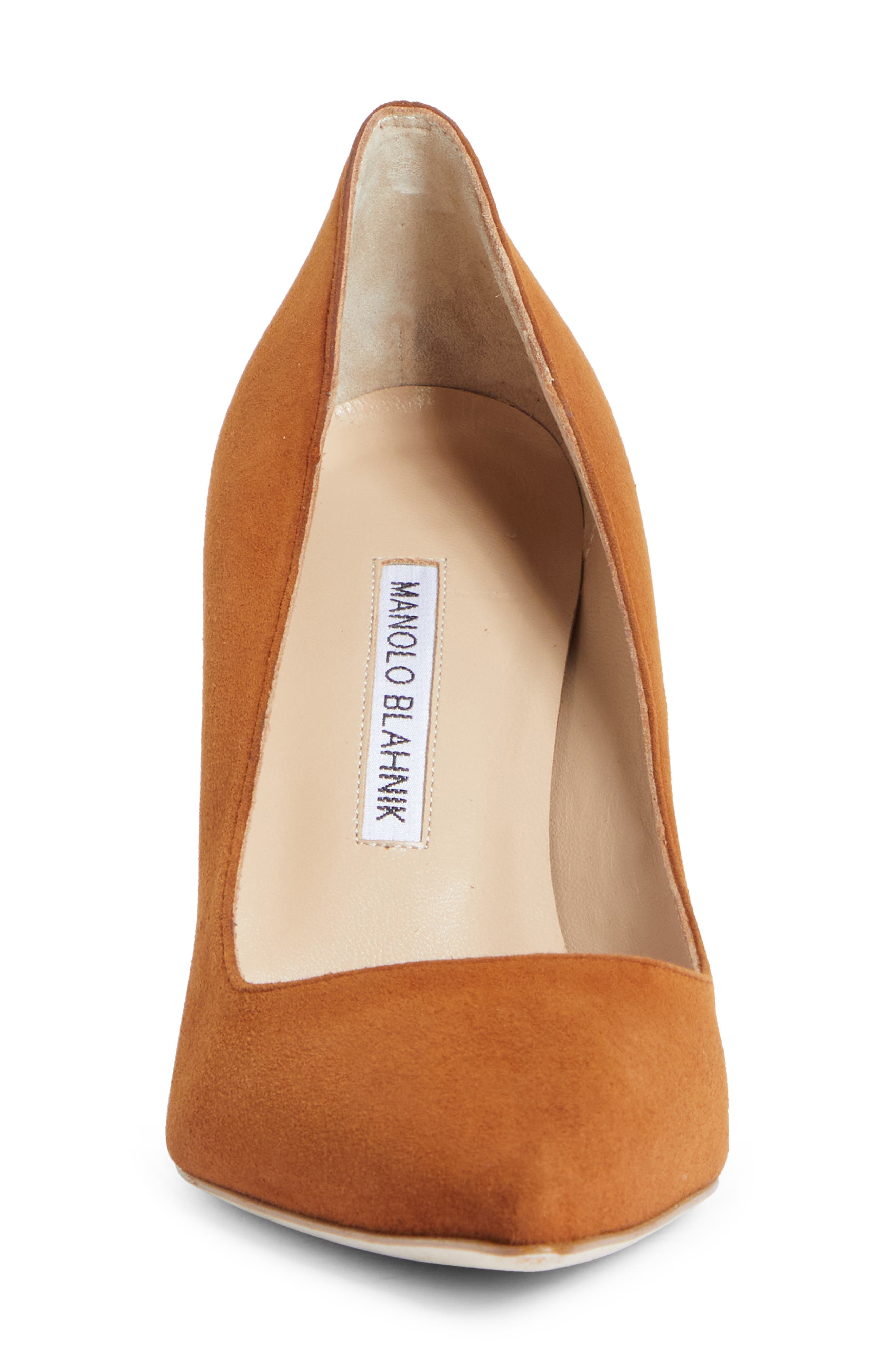 Manolo Blahnik BB Pointed Toe Pump, Alternate, color, 