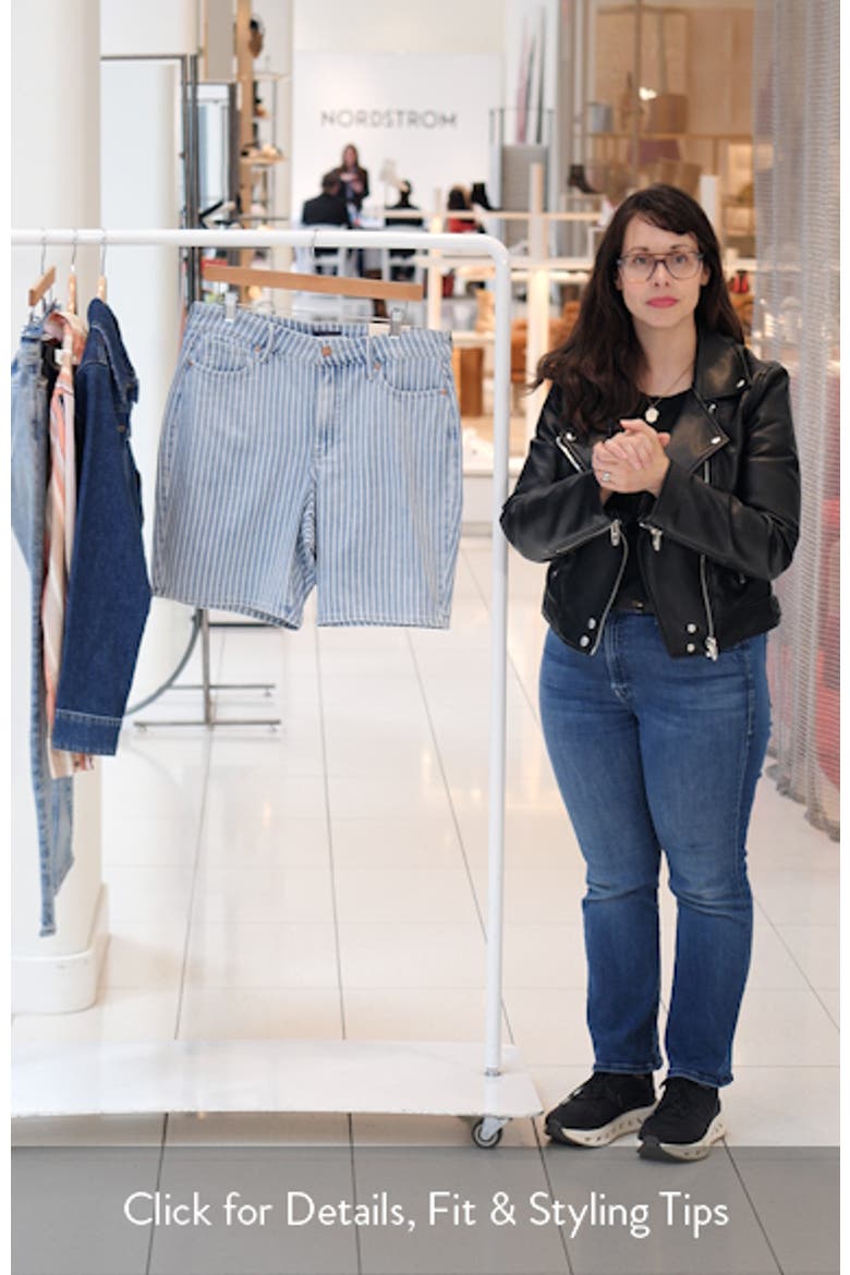 Erin High Waist Denim Shorts video