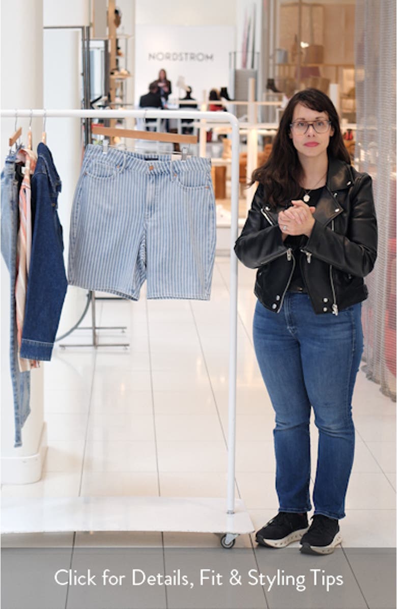 Erin High Waist Denim Shorts, sales video thumbnail