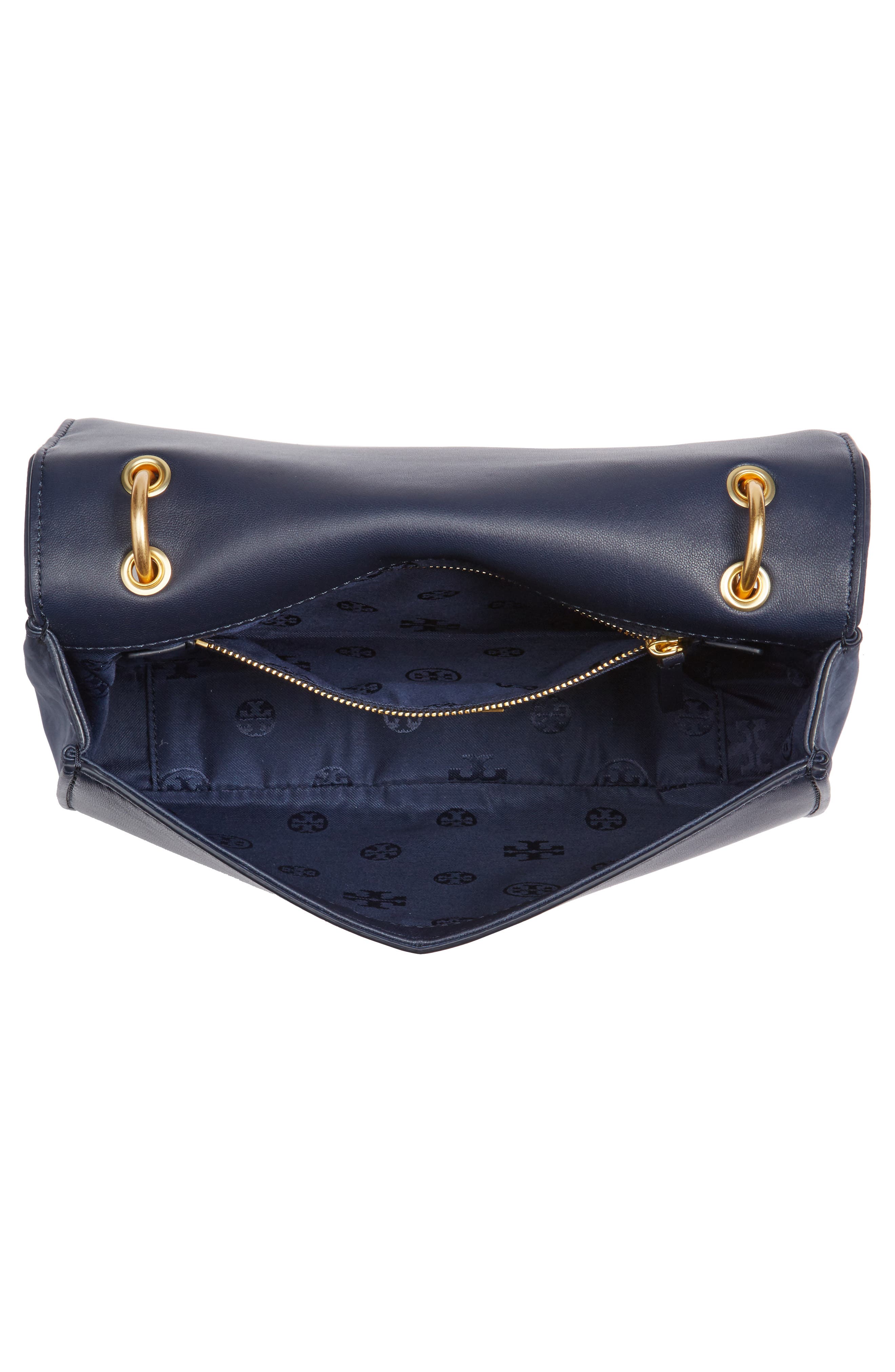 Tory Burch Alexa Leather Shoulder Bag, Alternate, color, 