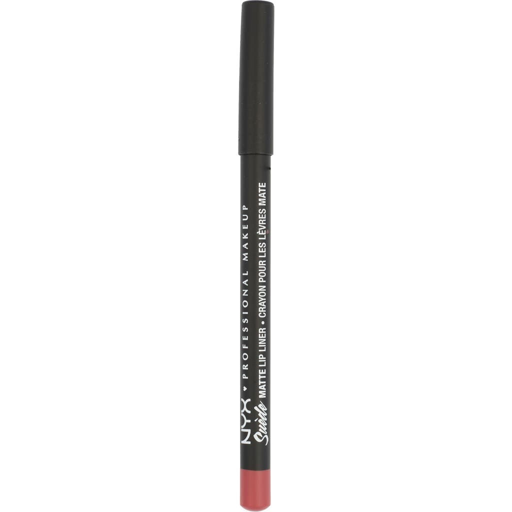 Nyx Professional Makeup Suede Matte Lip Liner In Whipped Caviar